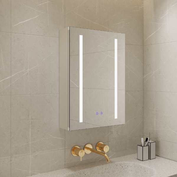 Single Door Mirror Cabinet