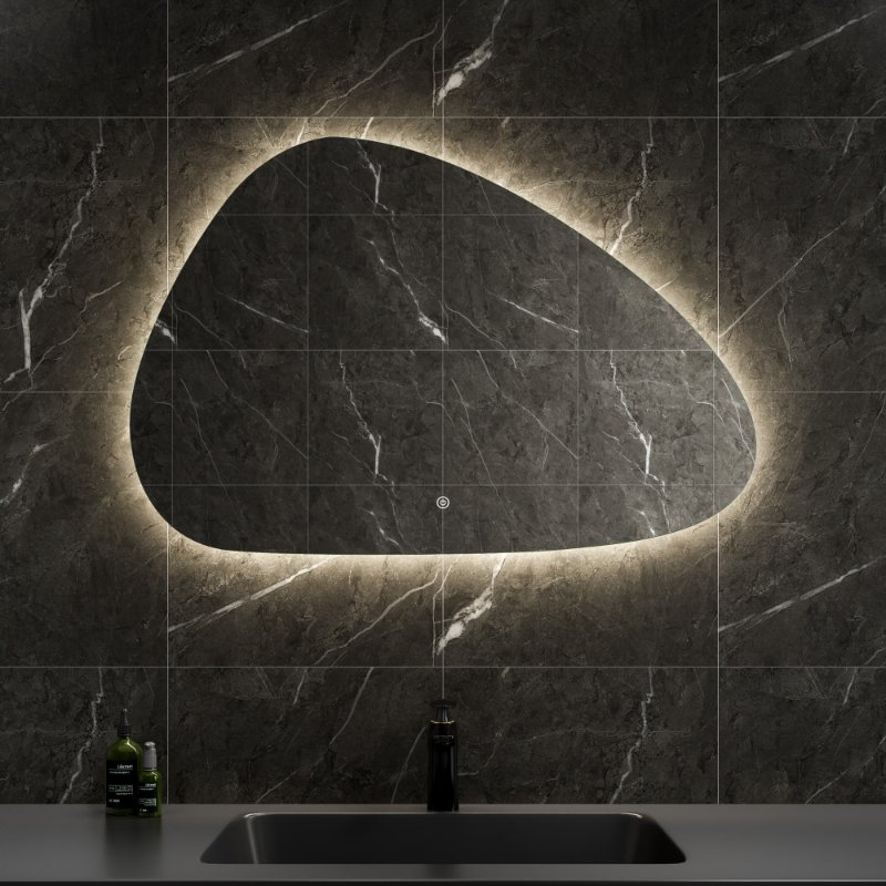 DP517 Led Irregular Bathroom Mirror